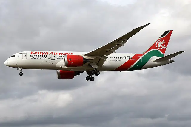 Kenya Airways Boeing 787-8 Dreamliner aircraft
