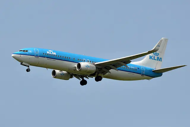 KLM Royal Dutch Airlines Boeing 737-800 aircraft