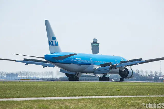 KLM Royal Dutch Airlines Boeing 777-200 aircraft