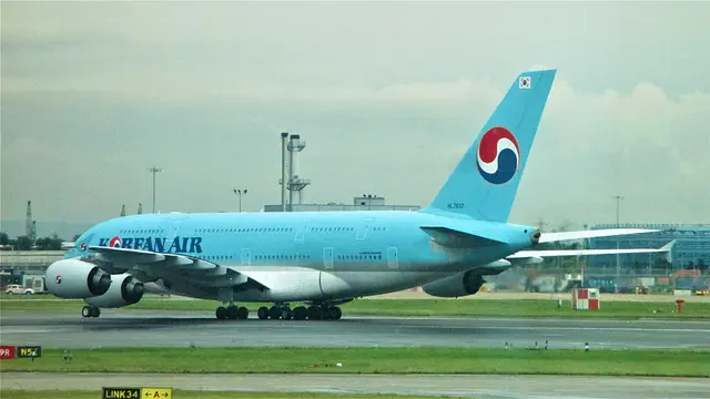 Korean Air Airbus A380-800 aircraft