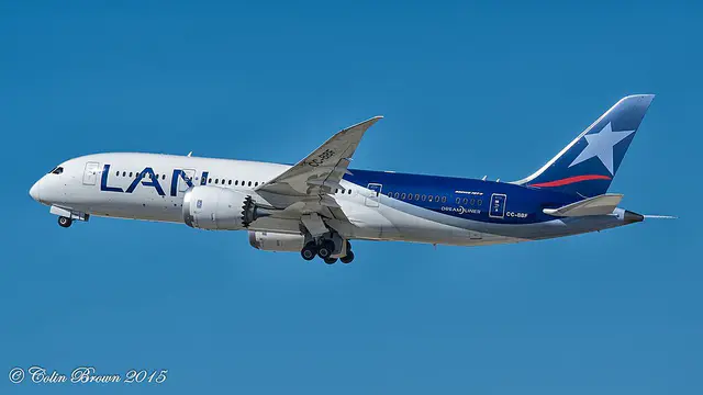 LATAM Airlines Boeing 787-8 Dreamliner aircraft
