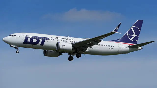 LOT Polish Airlines Boeing 737 MAX 8 aircraft