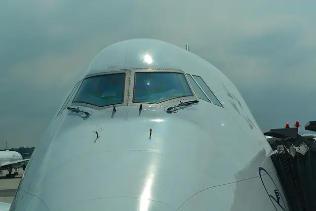 Lufthansa Boeing 747-8 aircraft