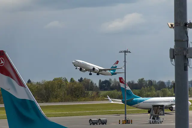 Luxair Boeing 737 MAX 8 aircraft
