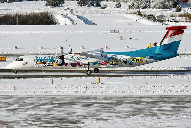 Luxair De Havilland Dash 8-400 aircraft