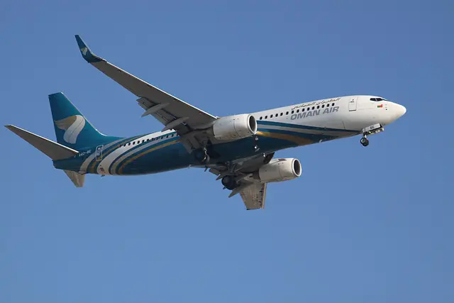 Oman Air Boeing 737-800 aircraft