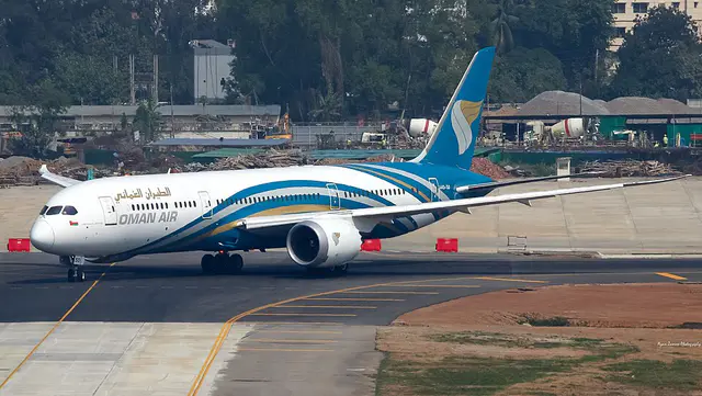 Oman Air Boeing 787-9 Dreamliner aircraft