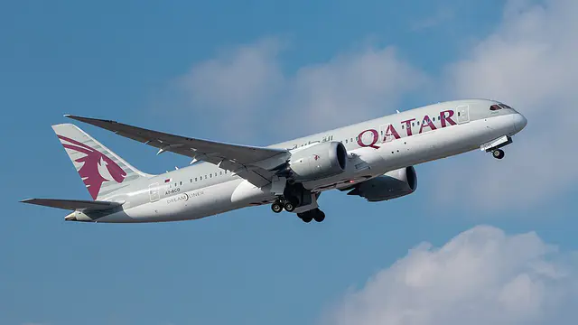 Qatar Airways Boeing 787-8 Dreamliner aircraft