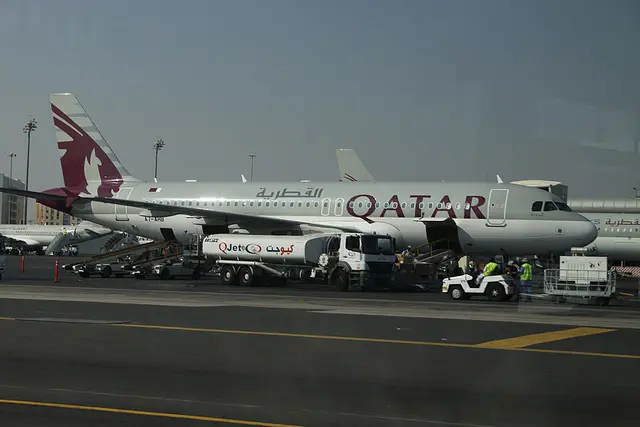 Qatar Airways Airbus A320 aircraft