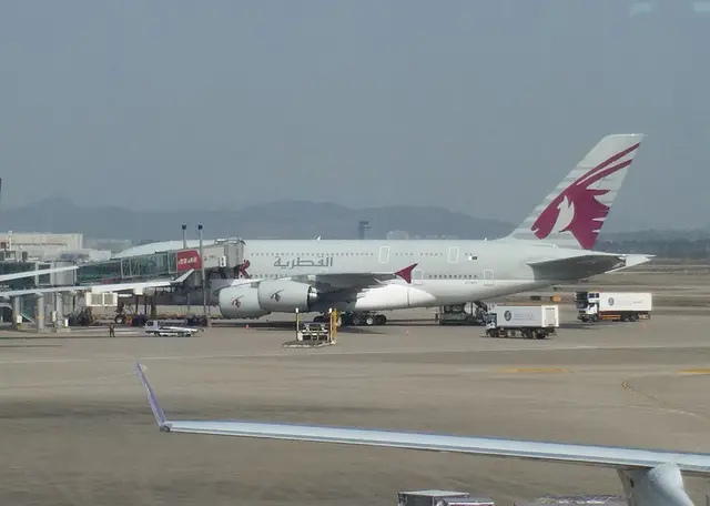 Qatar Airways Airbus A380-800 aircraft