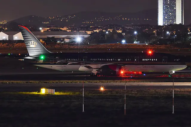 Royal Jordanian Boeing 787-8 Dreamliner aircraft