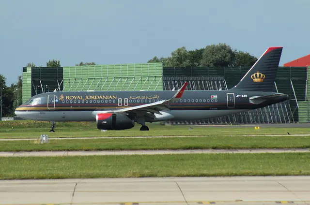 Royal Jordanian Airbus A320 aircraft