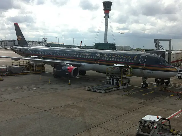 Royal Jordanian Airbus A321 aircraft