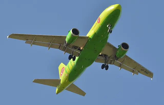 S7 Airlines Airbus A319 aircraft
