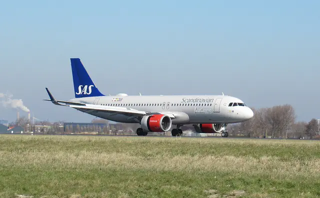SAS Scandinavian Airlines Airbus A320neo aircraft