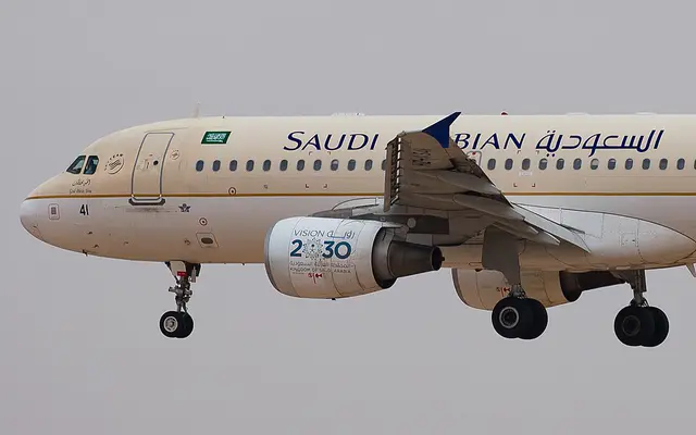 Saudia Airbus A321 aircraft