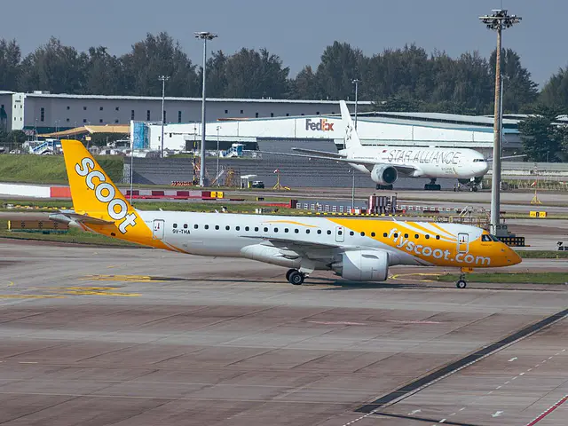 Scoot Embraer E190-E2 aircraft