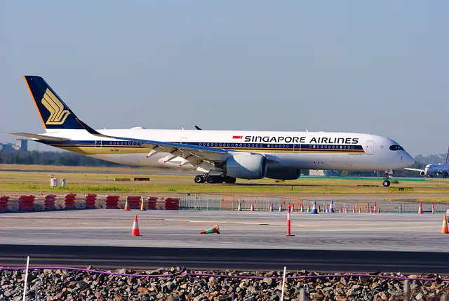 Singapore Airlines Airbus A350-900 aircraft