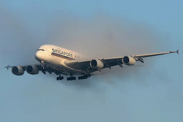 Singapore Airlines Airbus A380-800 aircraft