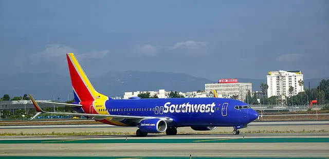 Southwest Airlines Boeing 737-800 aircraft