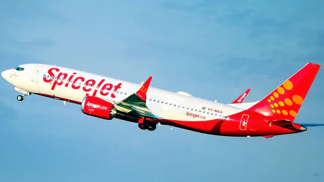 SpiceJet Boeing 737 MAX 8 aircraft