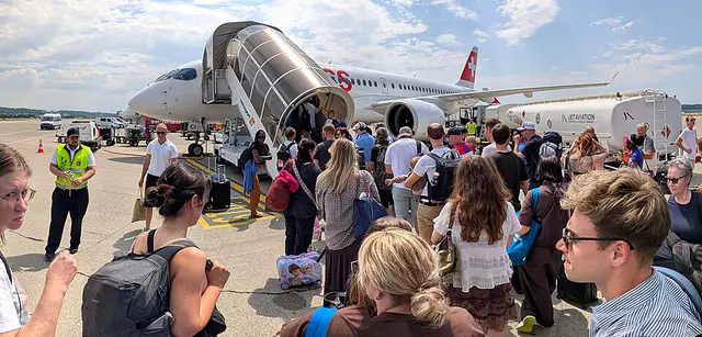 Swiss International Air Lines Airbus A220-300 aircraft
