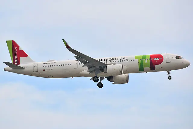TAP Air Portugal Airbus A321LR aircraft