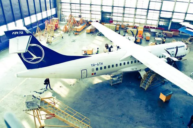 Tarom ATR 72 aircraft
