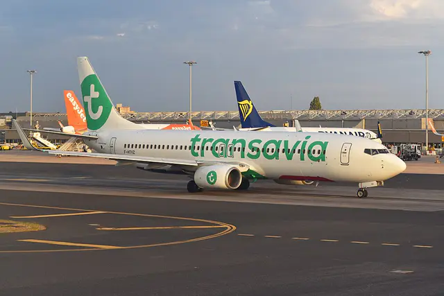 Transavia France Boeing 737-800 aircraft