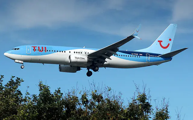 TUI Airways Boeing 737-800 aircraft