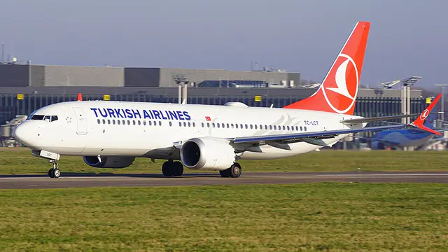 Turkish Airlines Boeing 737 MAX 8 aircraft