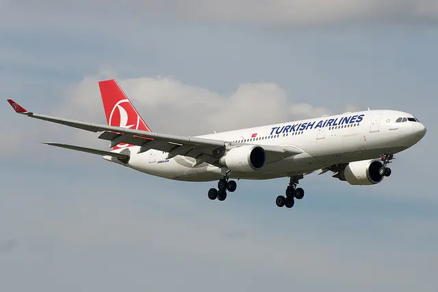 Turkish Airlines Airbus A330-200 aircraft