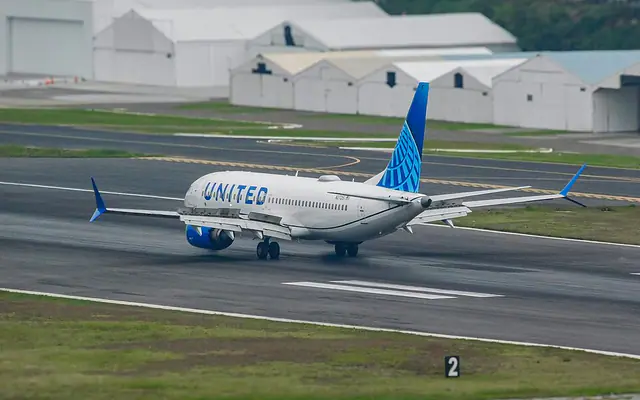 United Airlines Boeing 737 MAX 8 aircraft