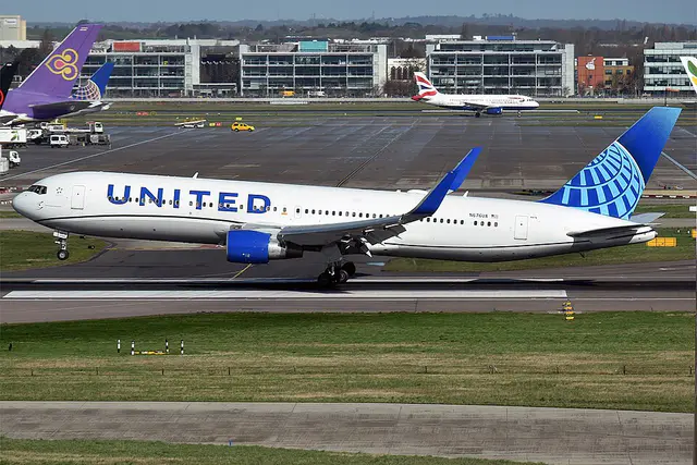 United Airlines Boeing 767-300ER aircraft