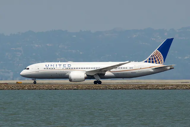 United Airlines Boeing 787-8 Dreamliner aircraft