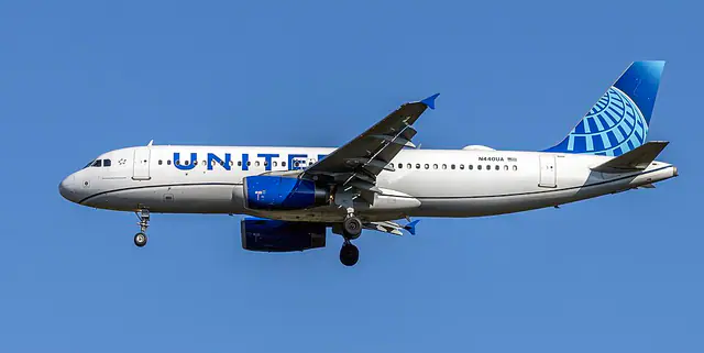 United Airlines Airbus A320 aircraft