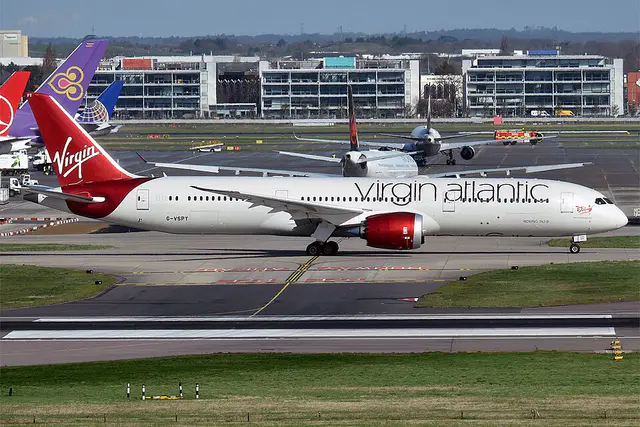 Virgin Atlantic Boeing 787-9 Dreamliner aircraft