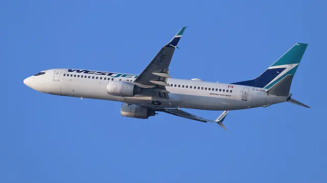WestJet Boeing 737-800 aircraft